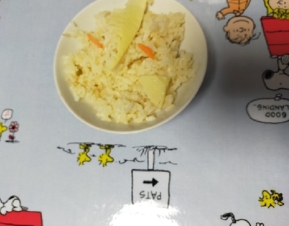 後入れたけのこご飯