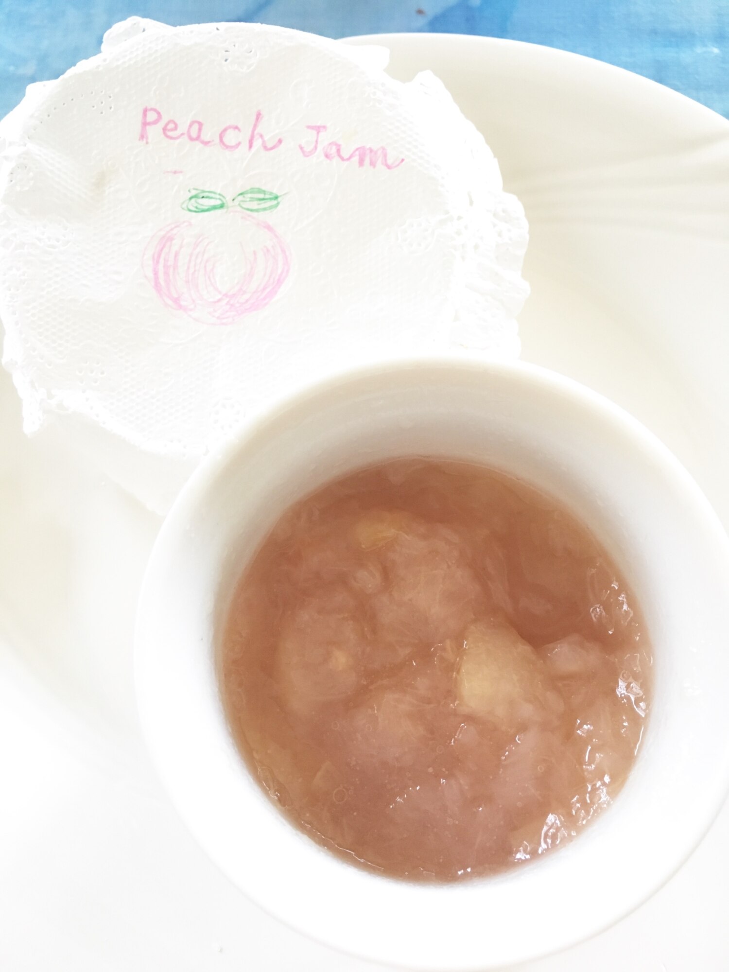 ハニーピーチジャムのレシピ