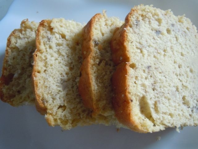 大豆粉でバナナいりパウンドケーキ