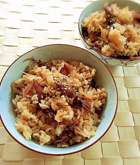 ホタルイカの炊き込みご飯 レシピ 作り方 By はぁぽじ 楽天レシピ
