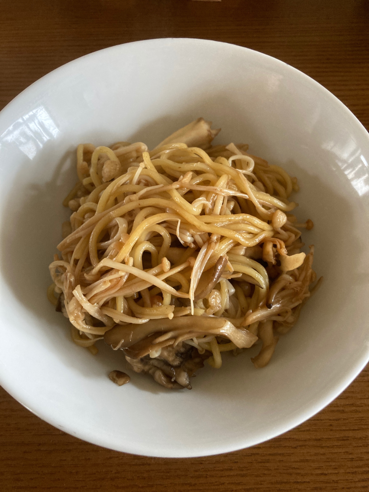 舞茸えのき入り焼きそば