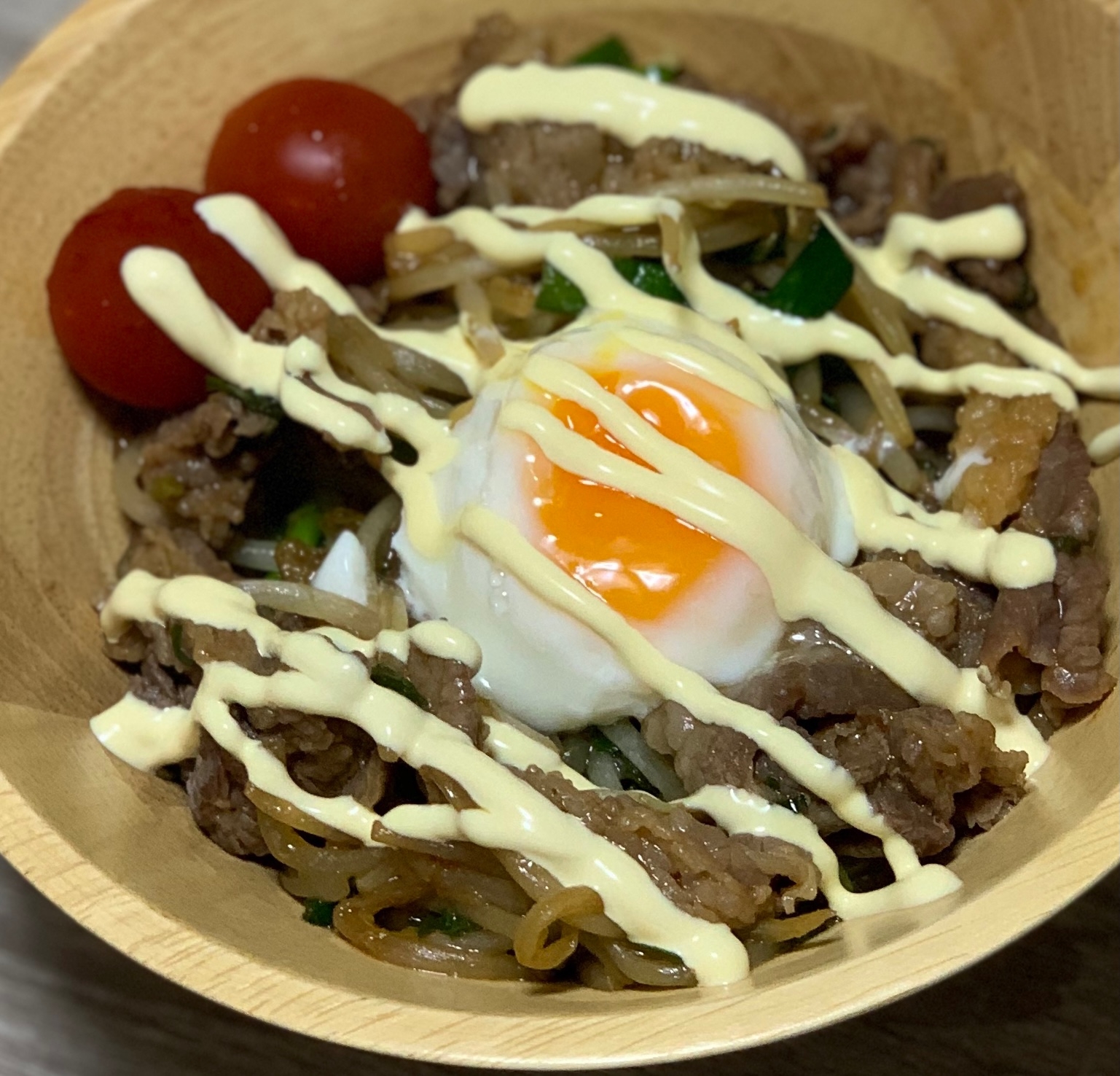 温玉乗せプルコギ丼