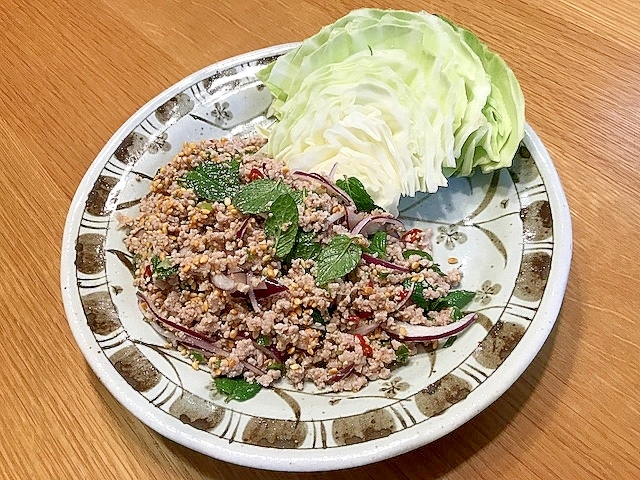 ラープ ムー タイ ラオス料理 レシピ 作り方 By Chayank ちゃやんく 楽天レシピ