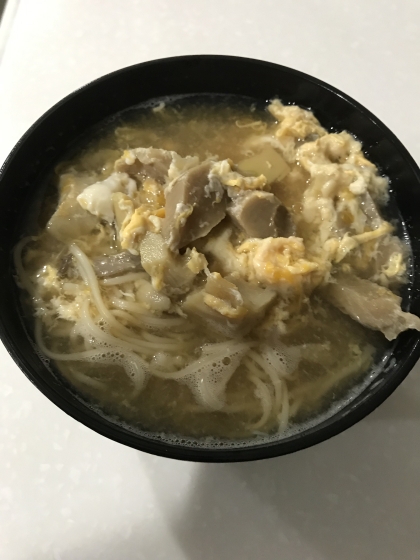 卵にゅうめん