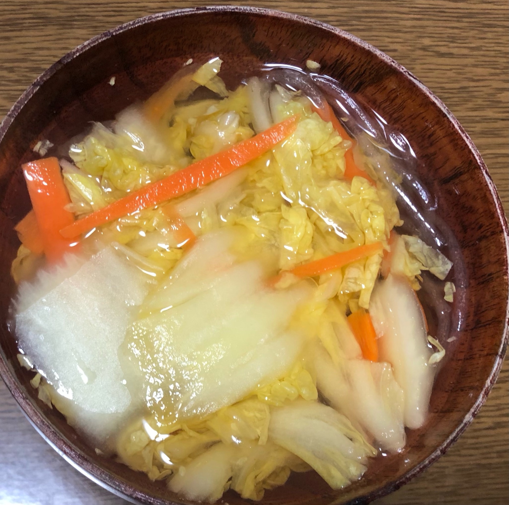 簡単！白菜の和風スープ