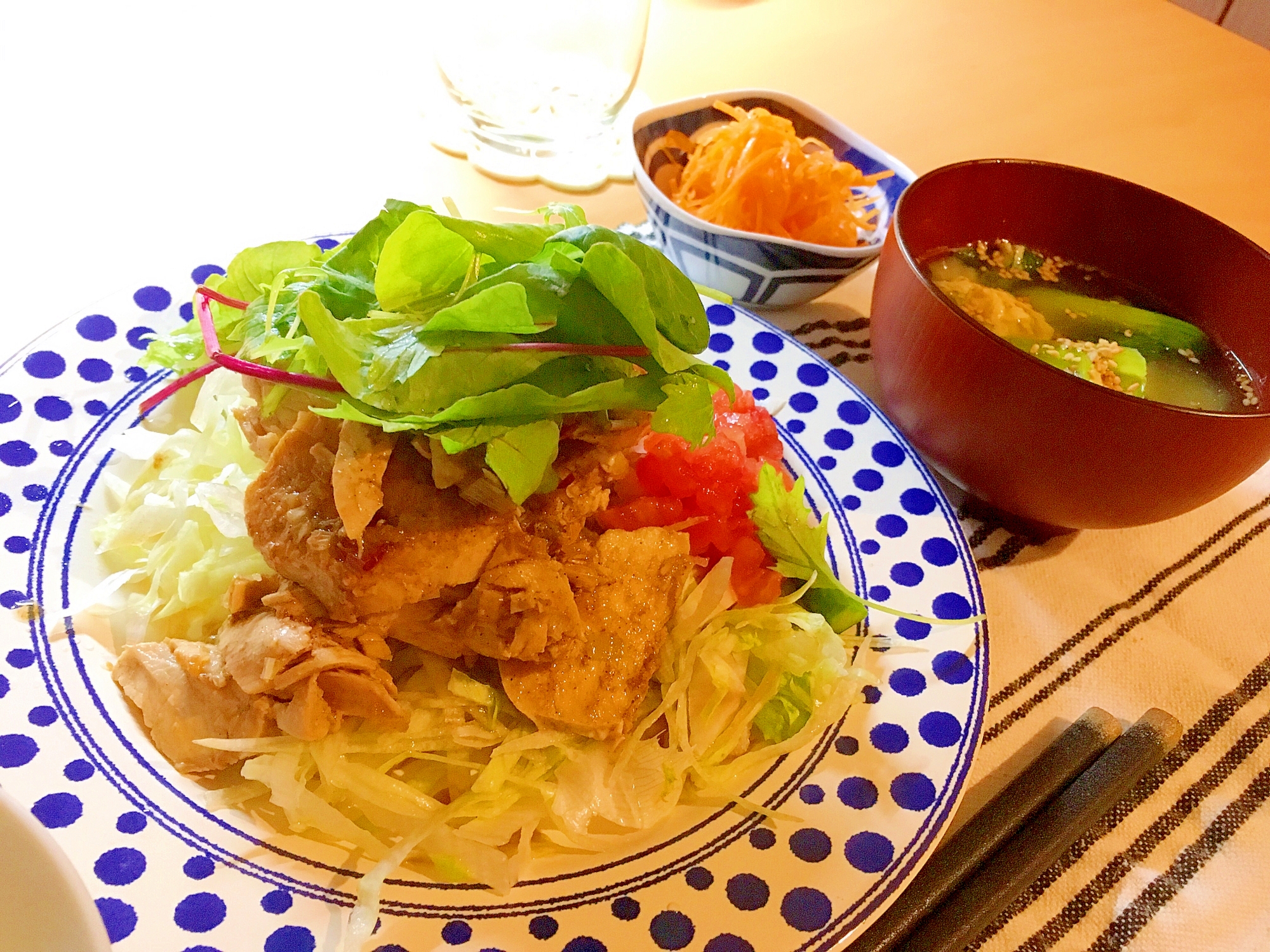 簡単しっとり！茹で鶏の香味ソース