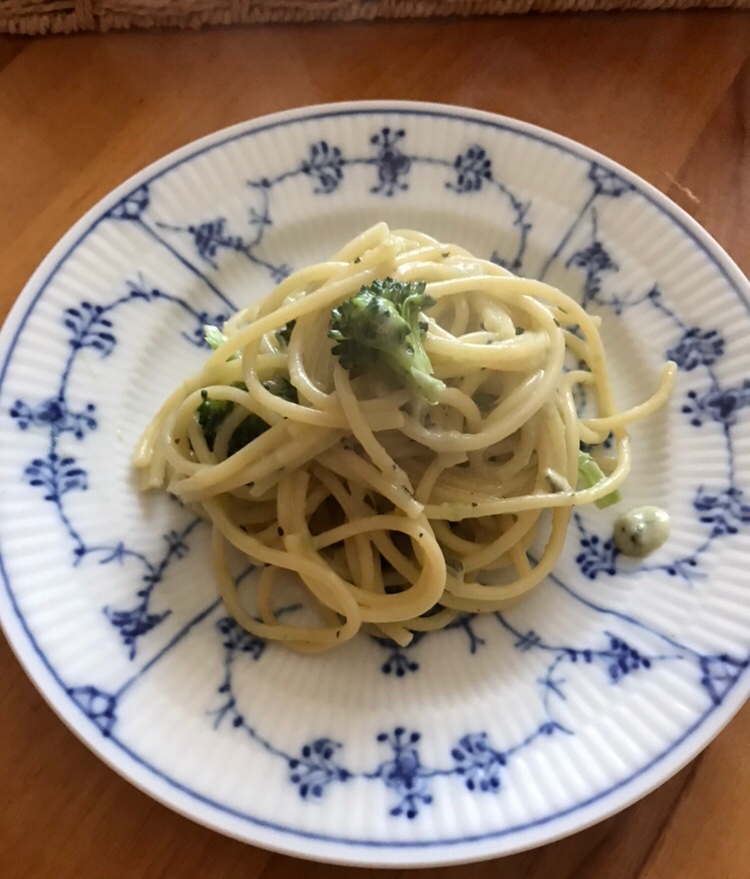 バジルクリームパスタ