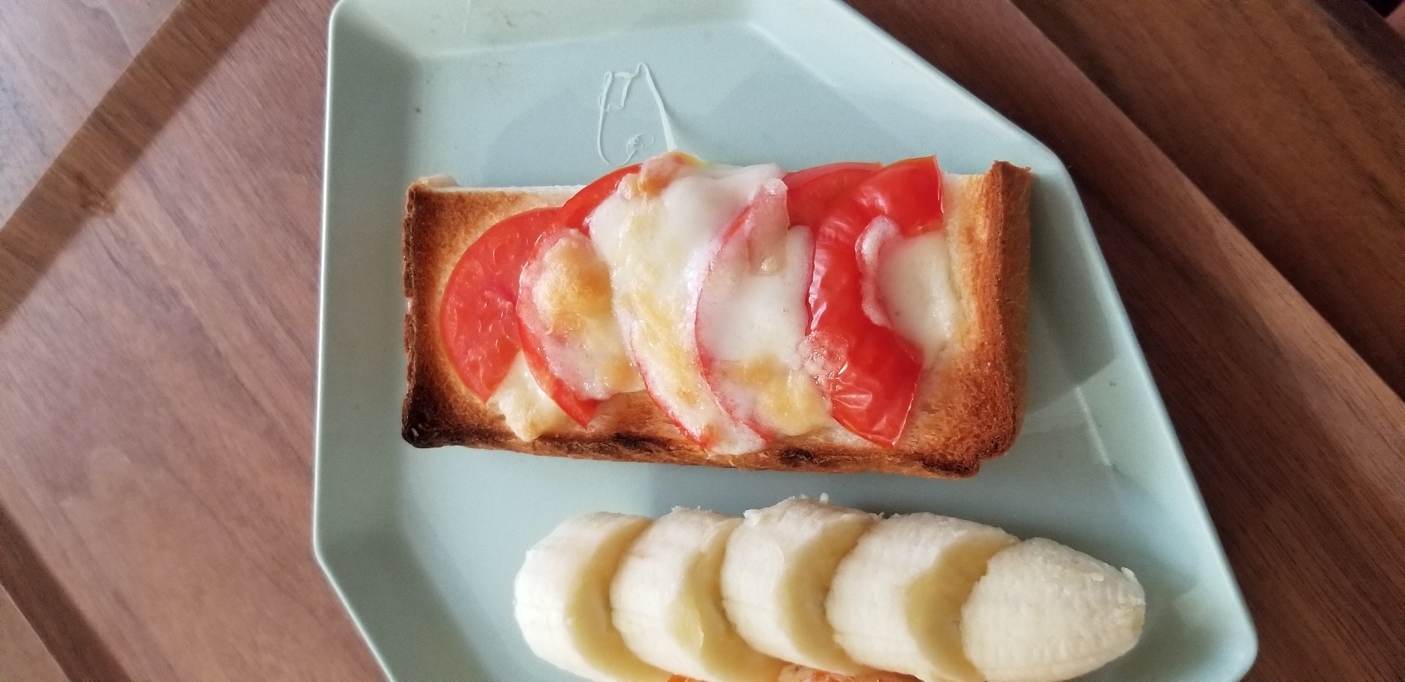 トマト&カレーチーズトースト