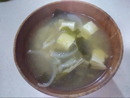 もやし味噌汁