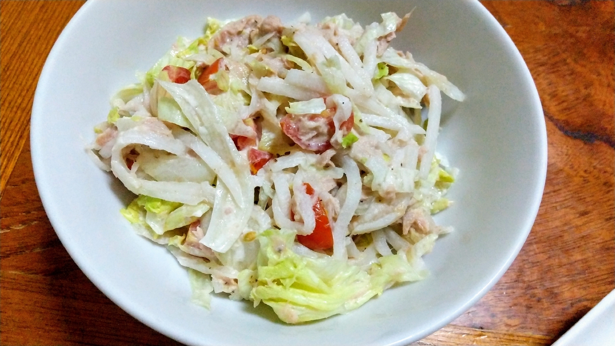 春大根deシャキシャキ大根サラダ