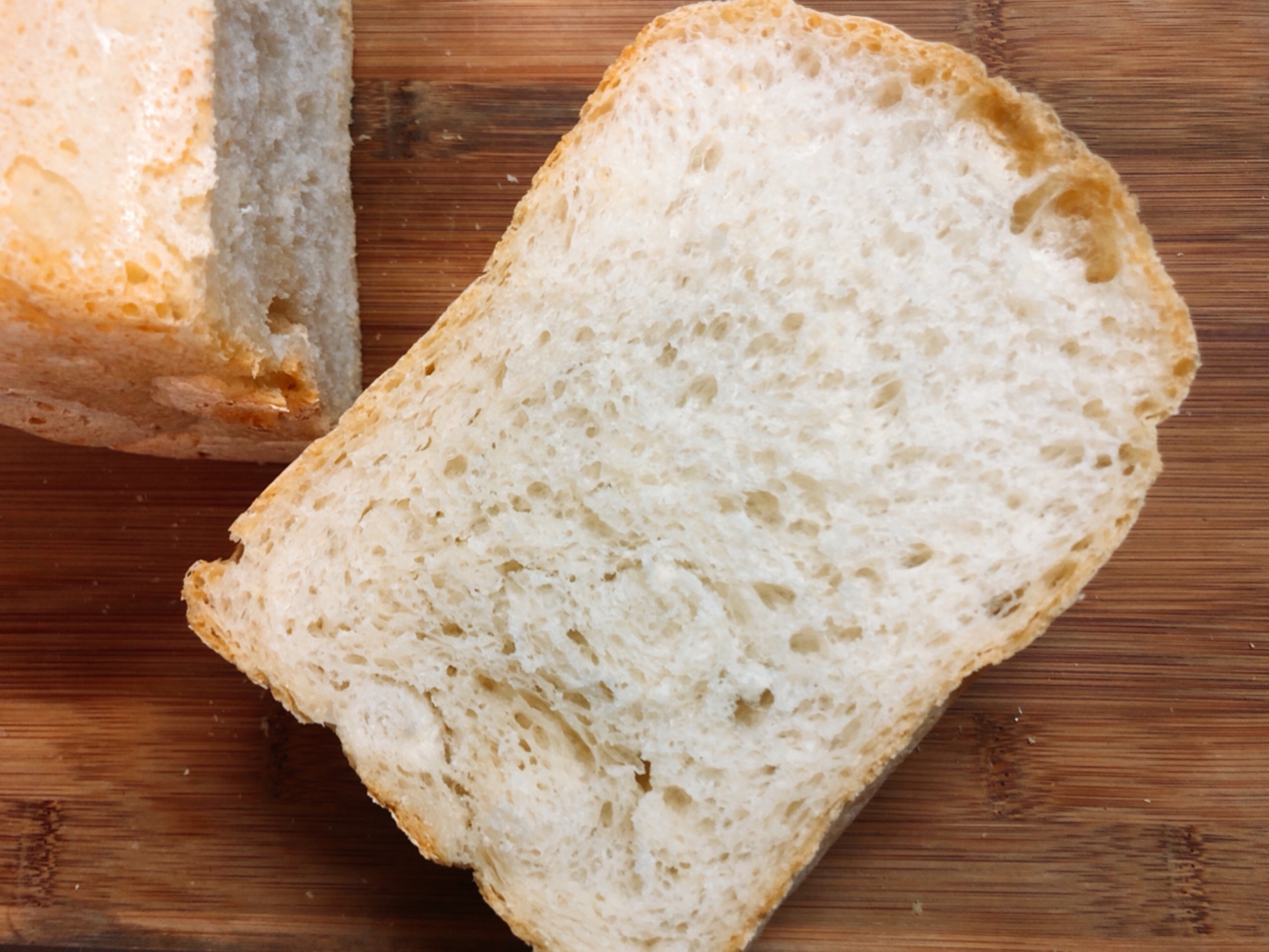 ホームベーカリーにお任せフランスパン生地の食パン