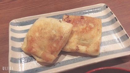 超時短レシピ☆納豆の油揚げ包み焼き