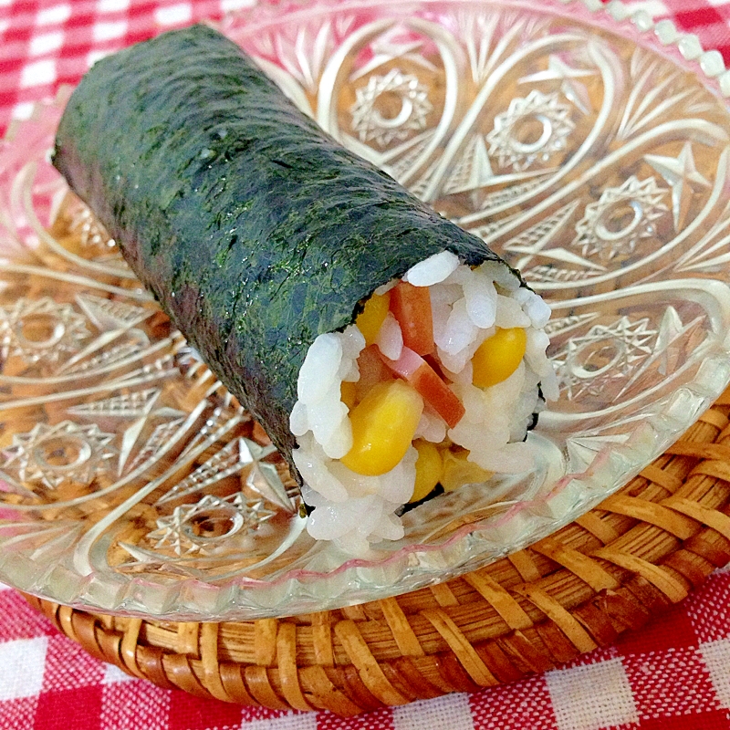 ハムとコーンの巻き寿司 レシピ 作り方 By Thank You Good Bye 楽天レシピ ハムとコーンの巻き寿司 レシピ 作り方 By Thank You Good Bye 楽天レシピ