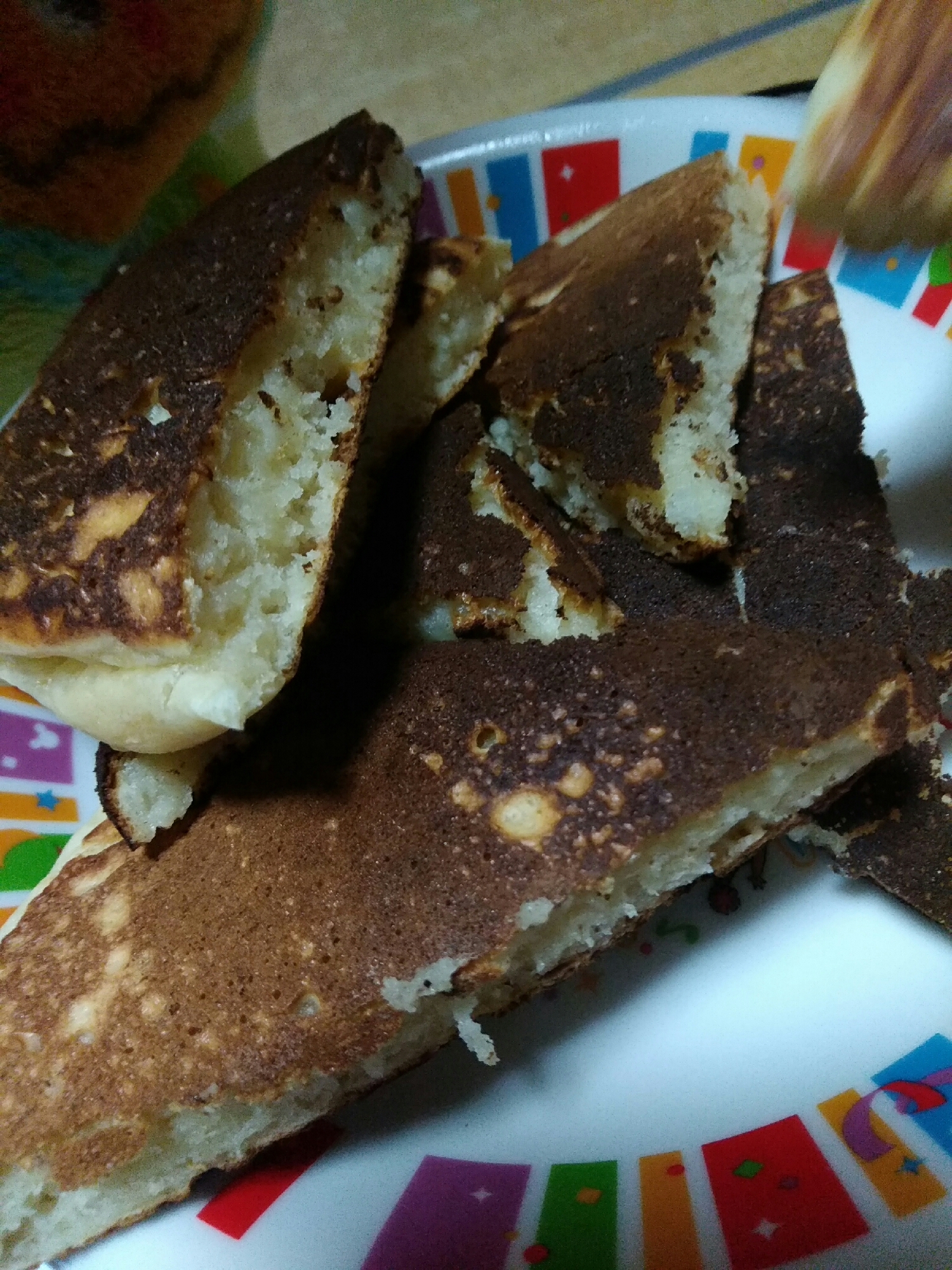 卵なし お豆腐ホットケーキ レシピ 作り方 By ひかりmam 楽天レシピ