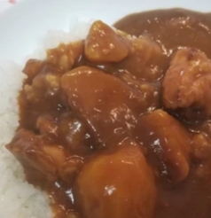 モモ肉でカレー☆