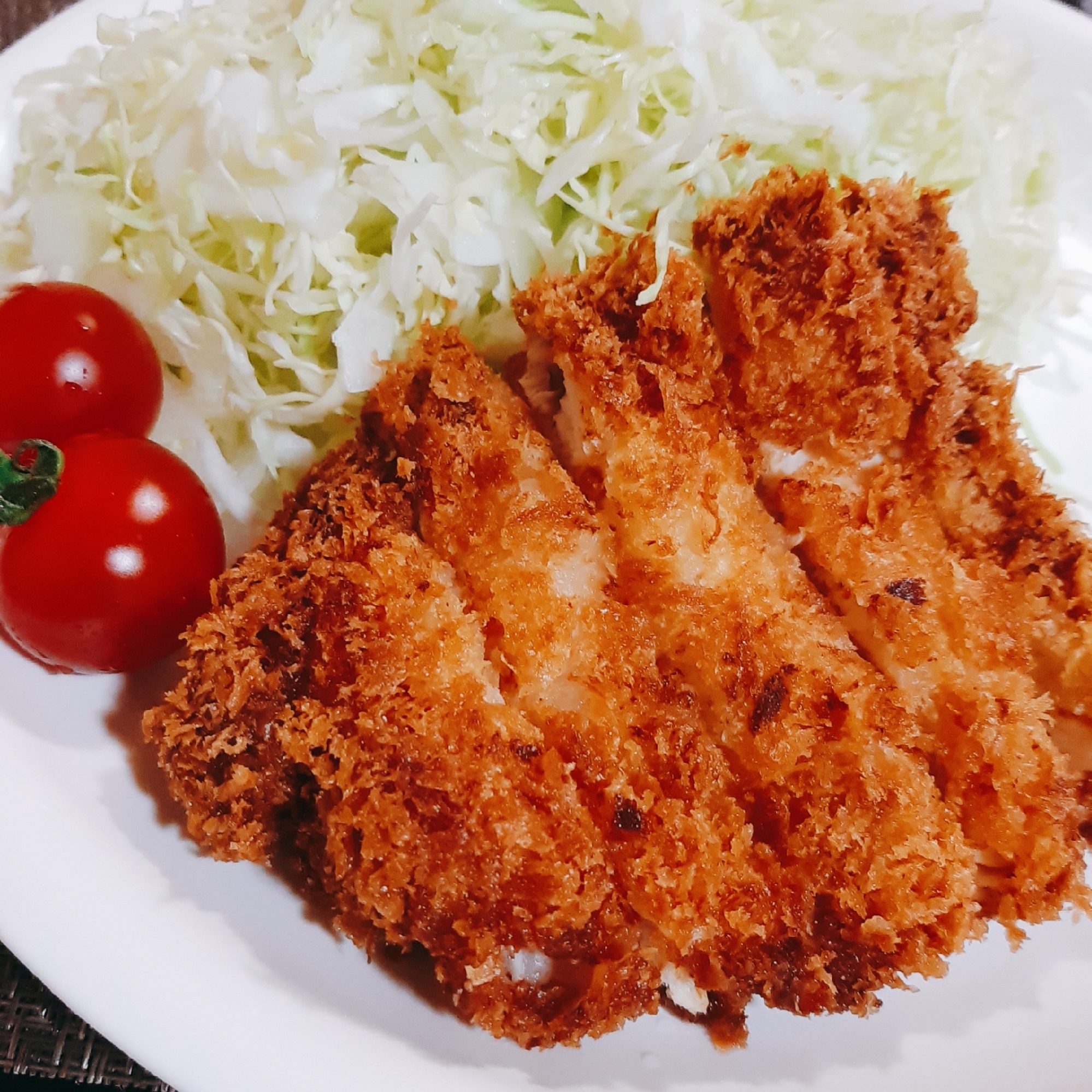 鶏もも肉で！チキンカツ