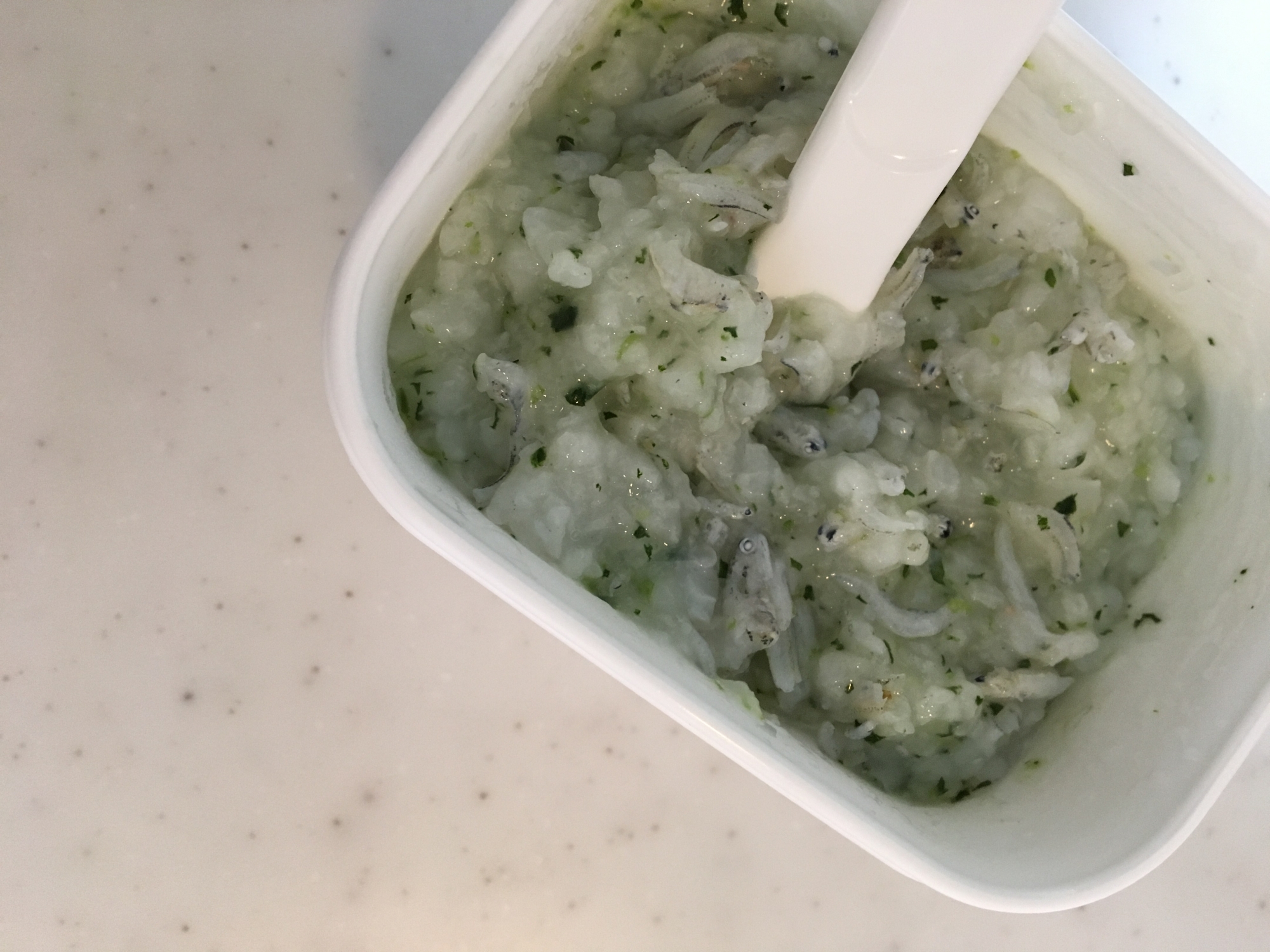 離乳食中期に 小松菜としらすの6倍粥 レシピ 作り方 By Xmickyx 楽天レシピ 離乳食中期に 小松菜としらすの6倍粥 レシピ 作り方 By Xmickyx 楽天レシピ