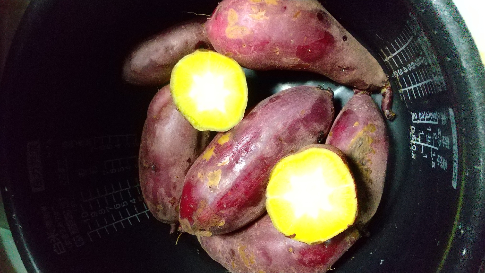 炊飯器炊きで絶品紅はるか！