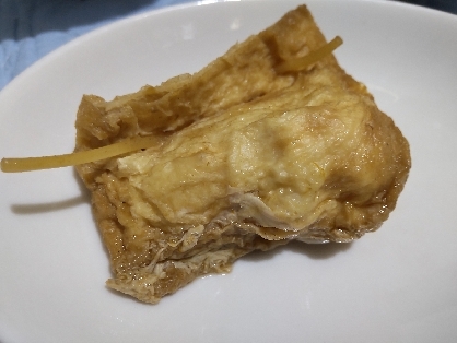 卵入り油揚げの巾着煮