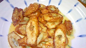 ３分クッキング♪ごぼう天でおつまみ