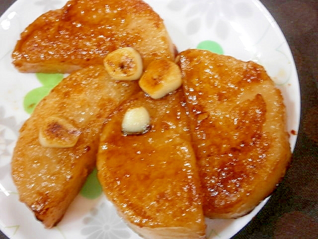 焼き肉のたれで 大根ステーキ レシピ 作り方 By なな1151 楽天レシピ