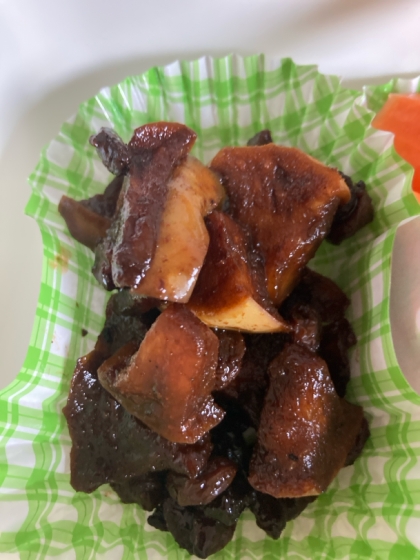 お弁当に入れてみました。