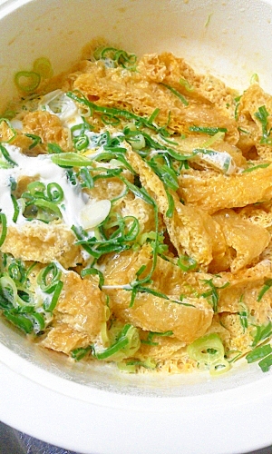 おあげとねぎの卵とじ 衣笠丼のおかずだけをレンジで レシピ 作り方 By りなほっぴー 楽天レシピ おあげとねぎの卵とじ 衣笠丼のおかずだけをレンジで レシピ 作り方 By りなほっぴー 楽天レシピ