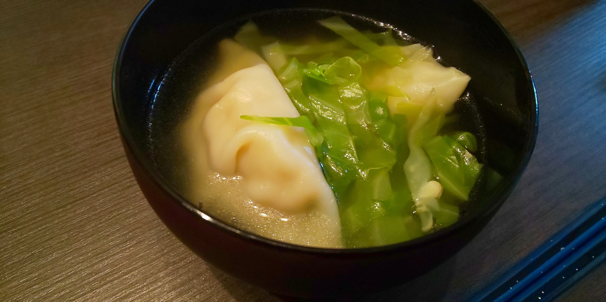 時短料理！冷凍餃子の簡単スープ
