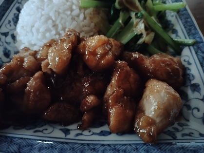 カンタン酢で☆鶏肉の甘酢照り焼き