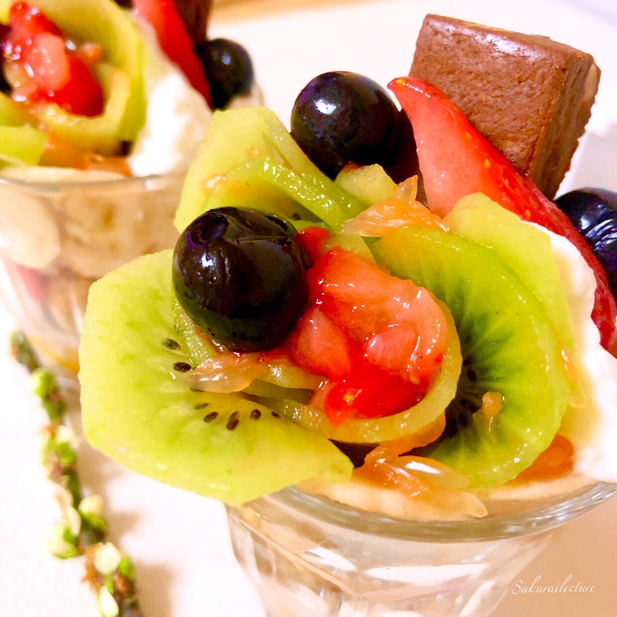 栄養補給ができる バレンタインフルーツミニパフェ レシピ 作り方 By Sakurai Y 楽天レシピ 栄養補給ができる バレンタインフルーツミニパフェ レシピ 作り方 By Sakurai Y 楽天レシピ