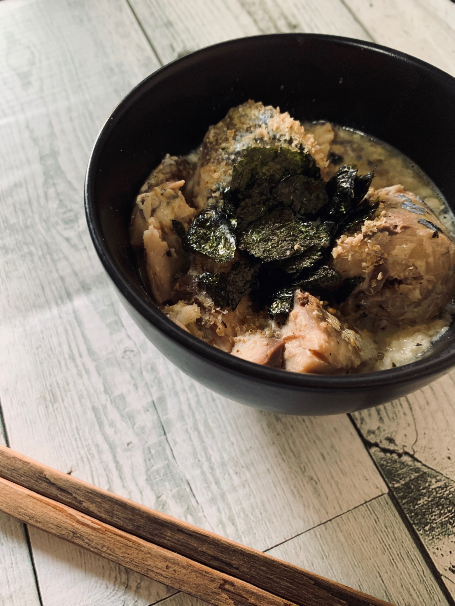 ダイエッターに大好評!サバ缶で和風オートミール