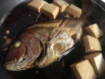 ●鯛の煮付け♪　基本の煮付け★どんなお魚でも♪