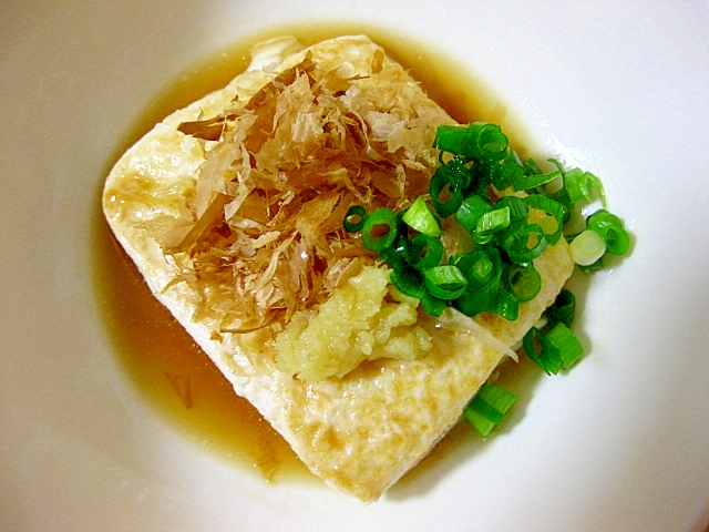 焼き豆腐の和風煮