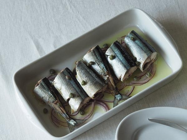 秋刀魚のコンフィ