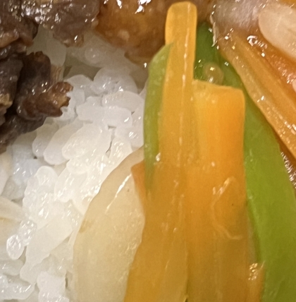 簡単ビビンバ丼