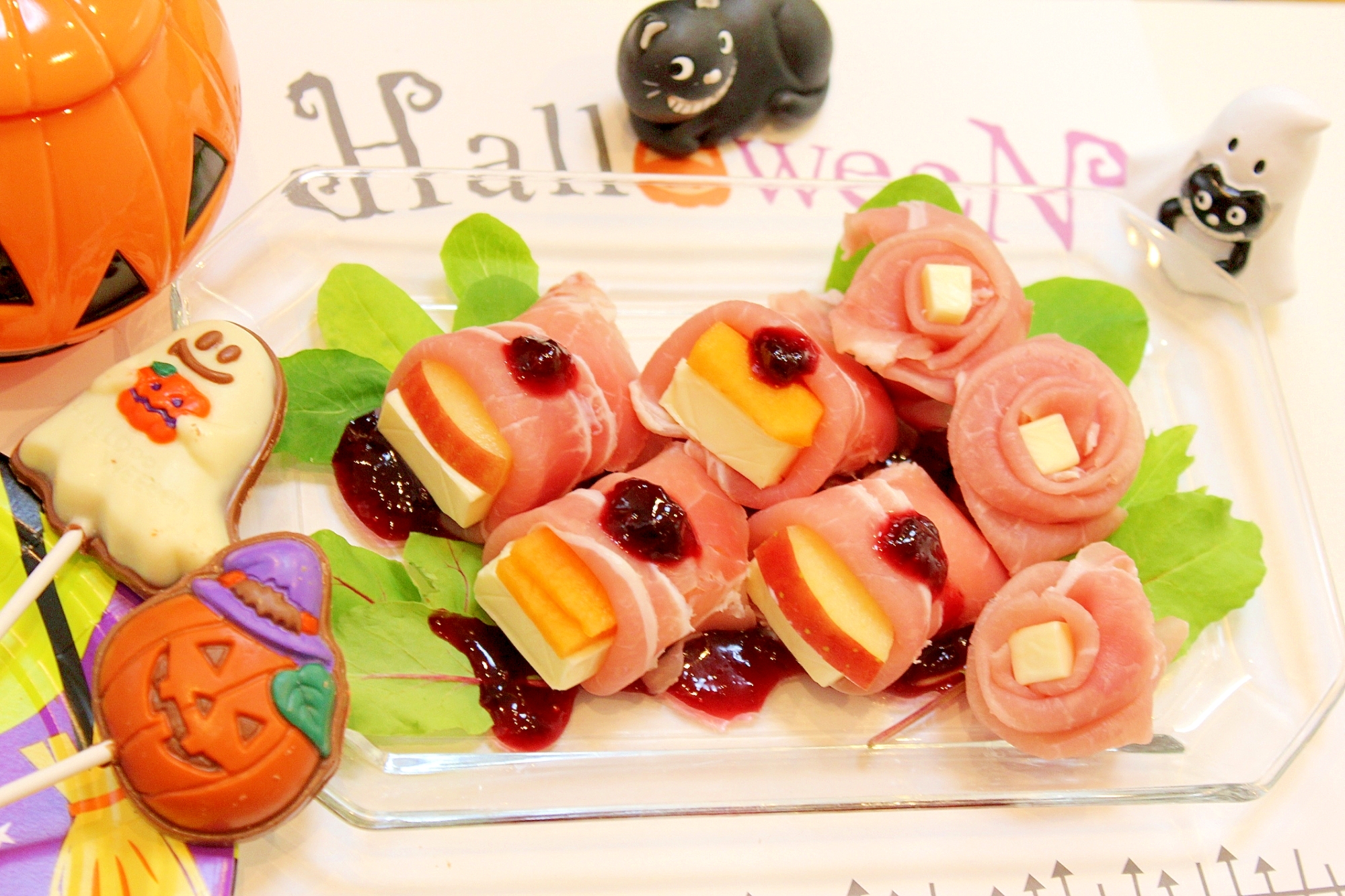 カマンベールチーズとフルーツの生ハム巻き レシピ 作り方 By ラムちゃん1224 楽天レシピ