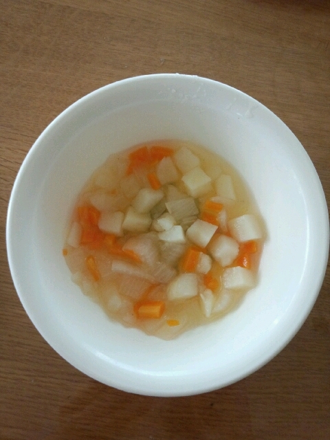 離乳食☆後期☆　じゃがいもと人参の煮物