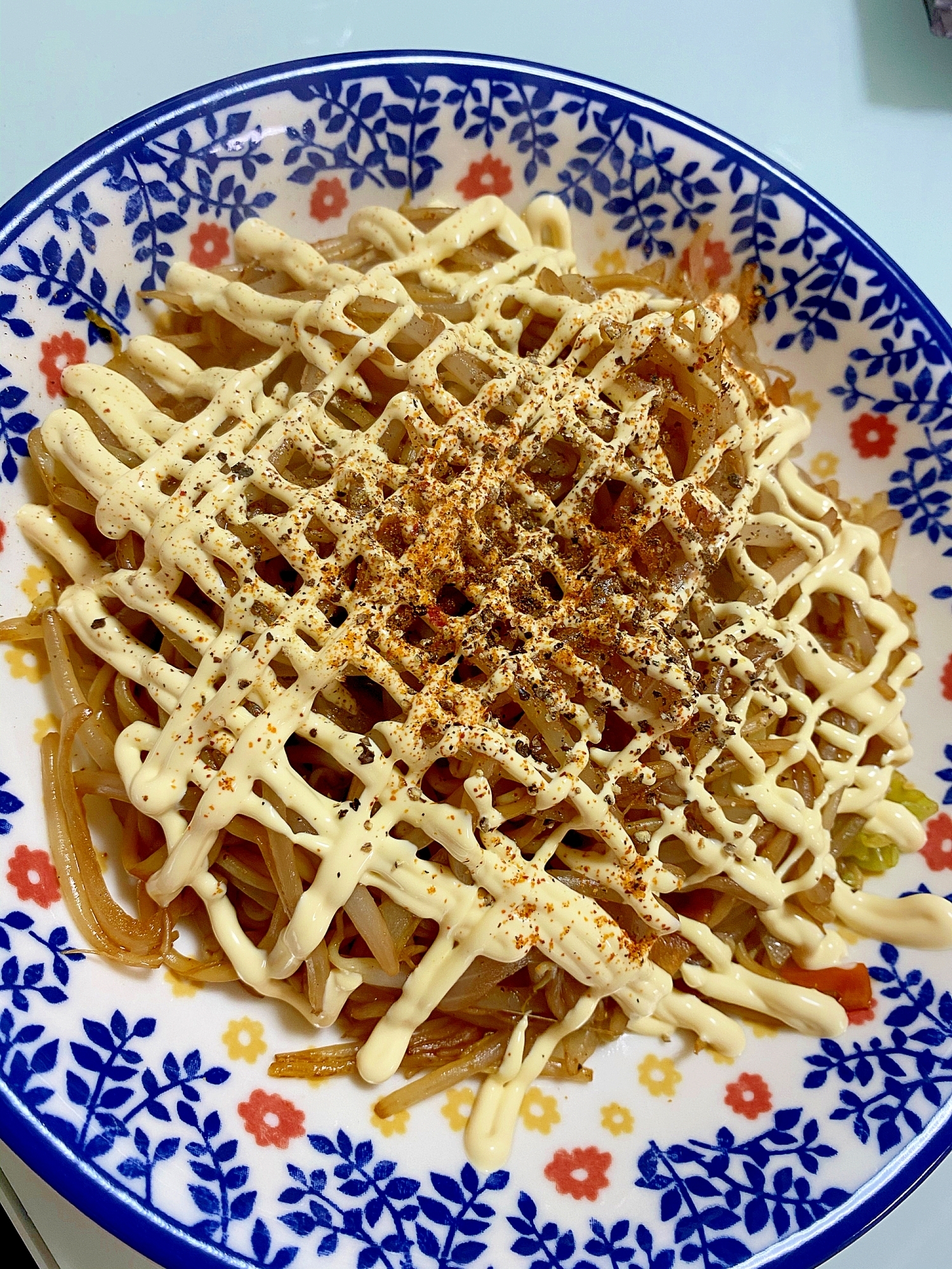 お好み焼き風焼きそば