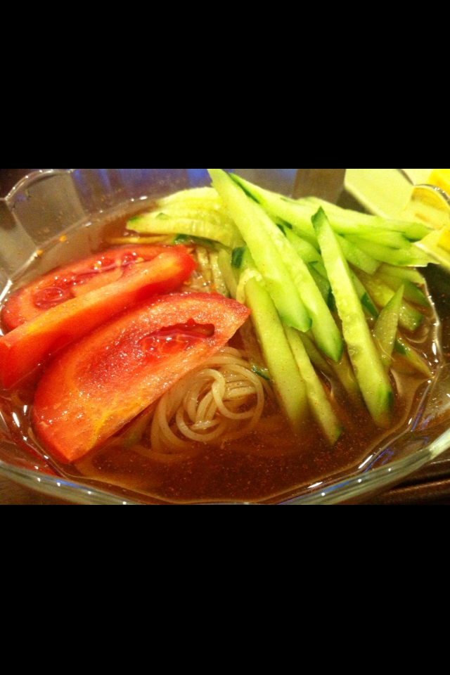 さっぱり！我が家の韓国風冷麺