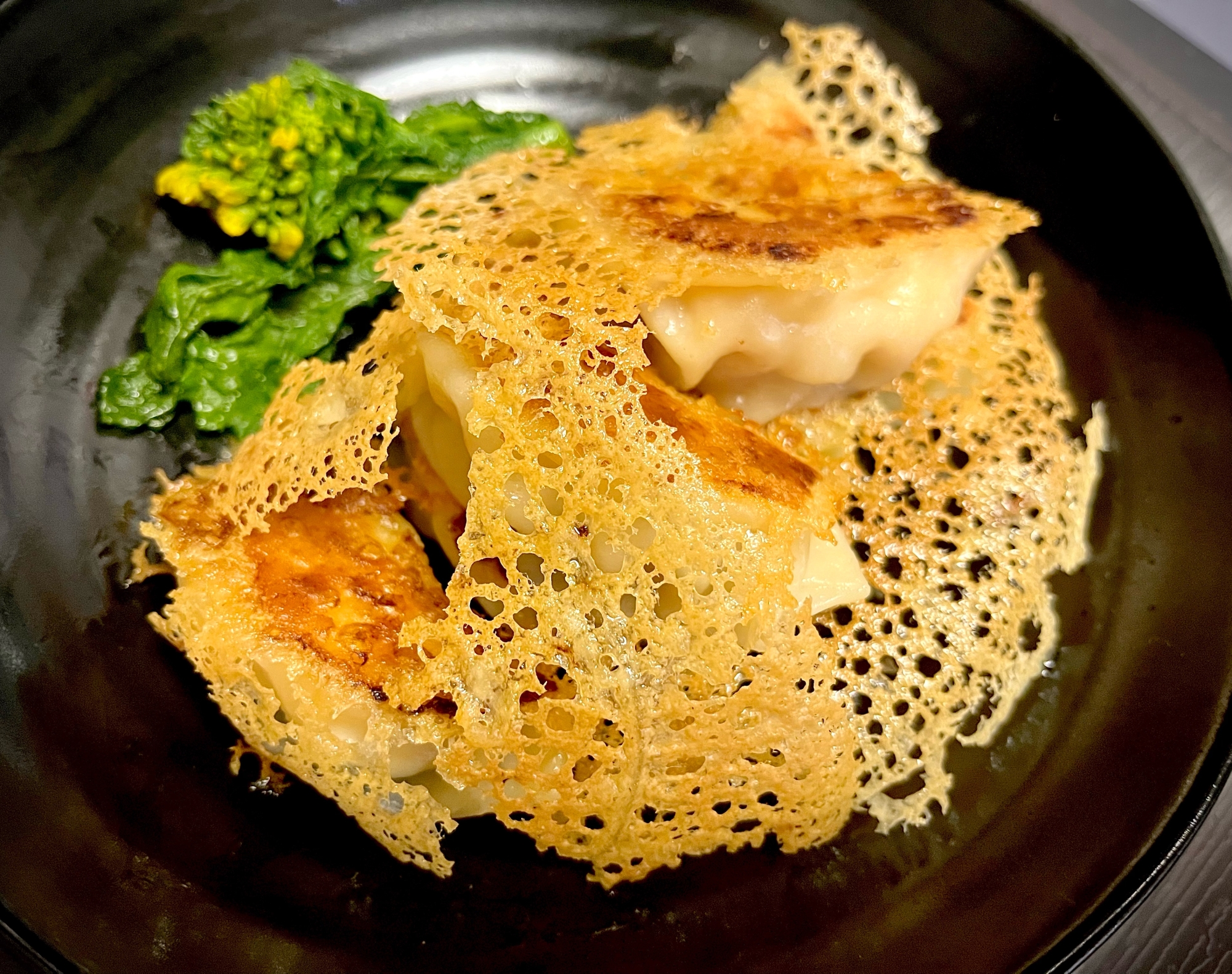 餃子の羽根の作り方 *レースの羽根餃子*