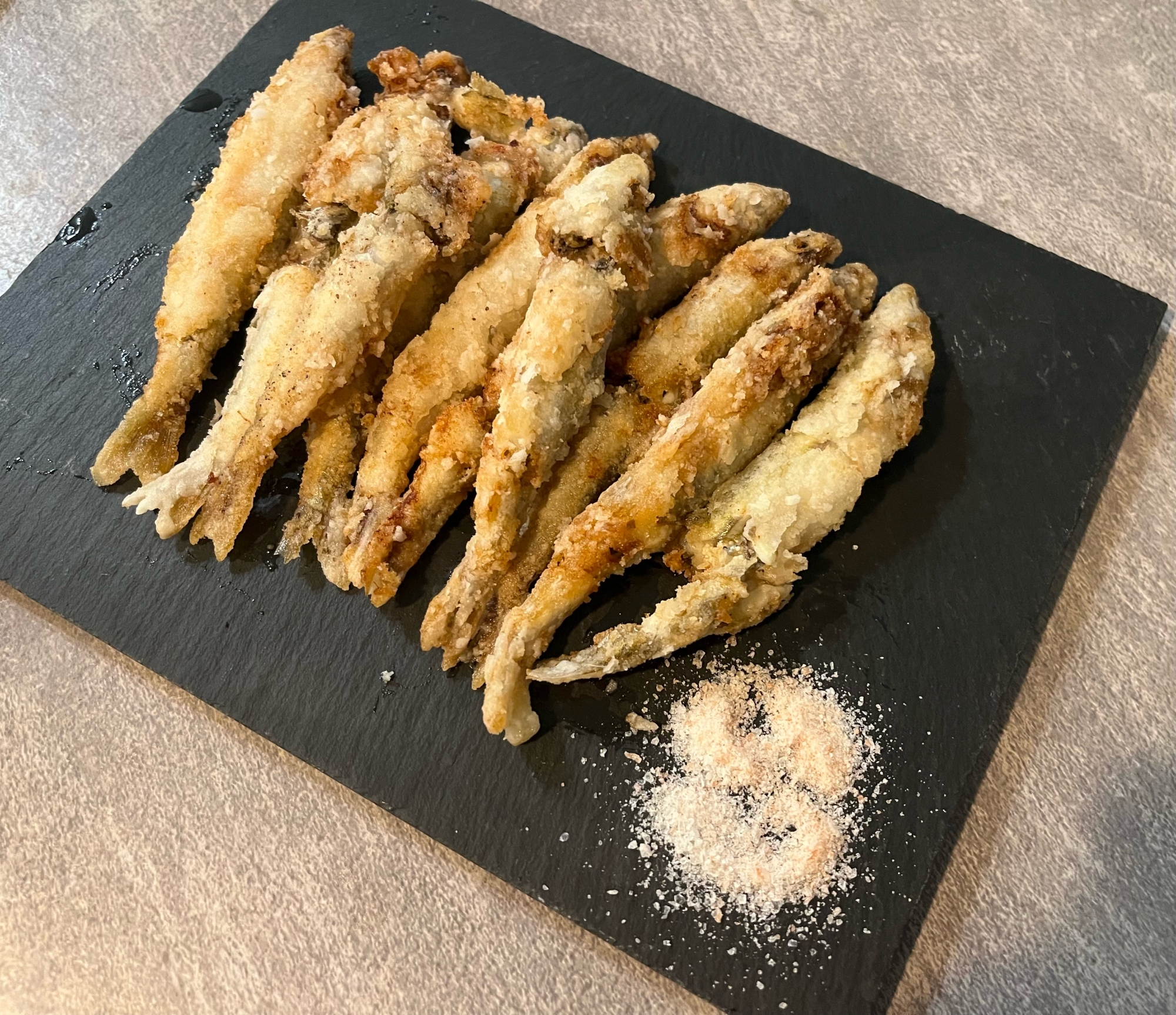 片栗粉で簡単！ワカサギの天ぷら