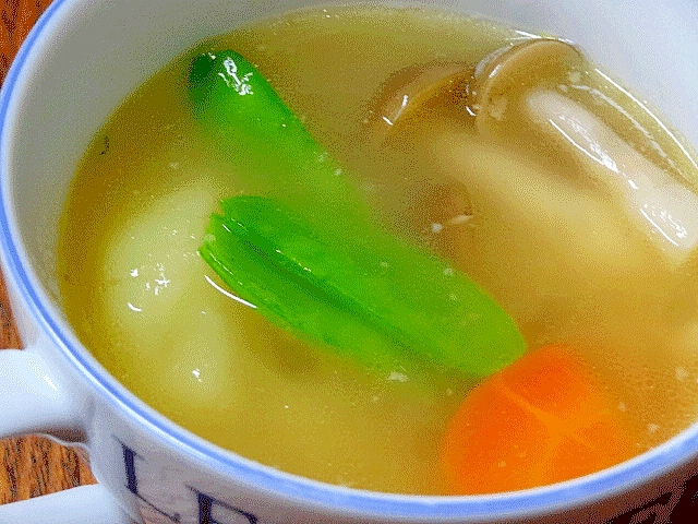 濃厚とんこつ味☆　「ジャガイモのスープ」