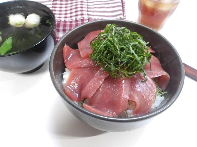 絶品！本マグロ丼