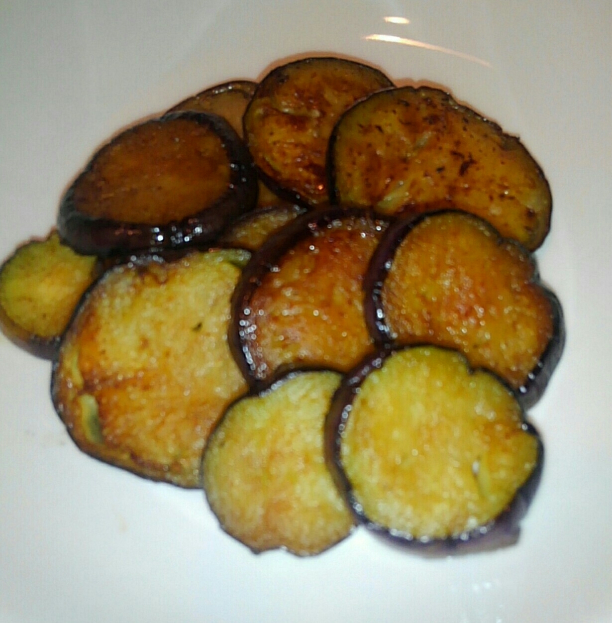 なすびのバター醤油炒め