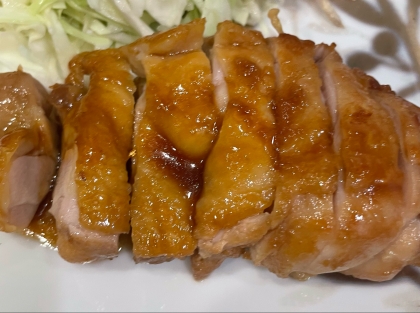 漬け込んで焼くだけ☆簡単照り焼きチキン