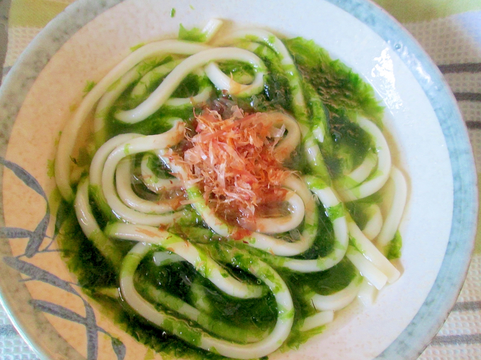 磯の香りが清々しい 生青のりのおうどん レシピ 作り方 By カゲジジ 楽天レシピ 磯の香りが清々しい 生青のりのおうどん レシピ 作り方 By カゲジジ 楽天レシピ