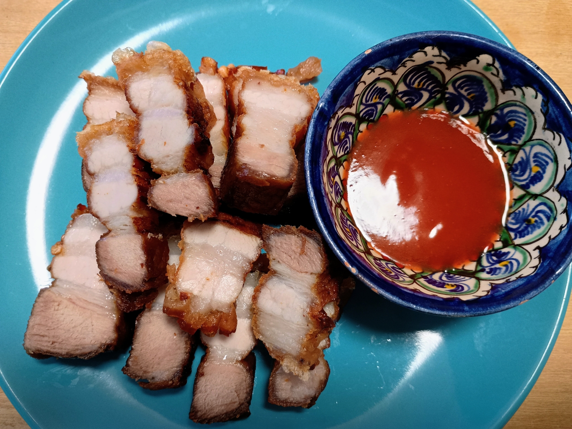 ムークロープ☆カリカリ豚☆タイ料理