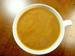 ラカントSでホットコーヒーココアミルク