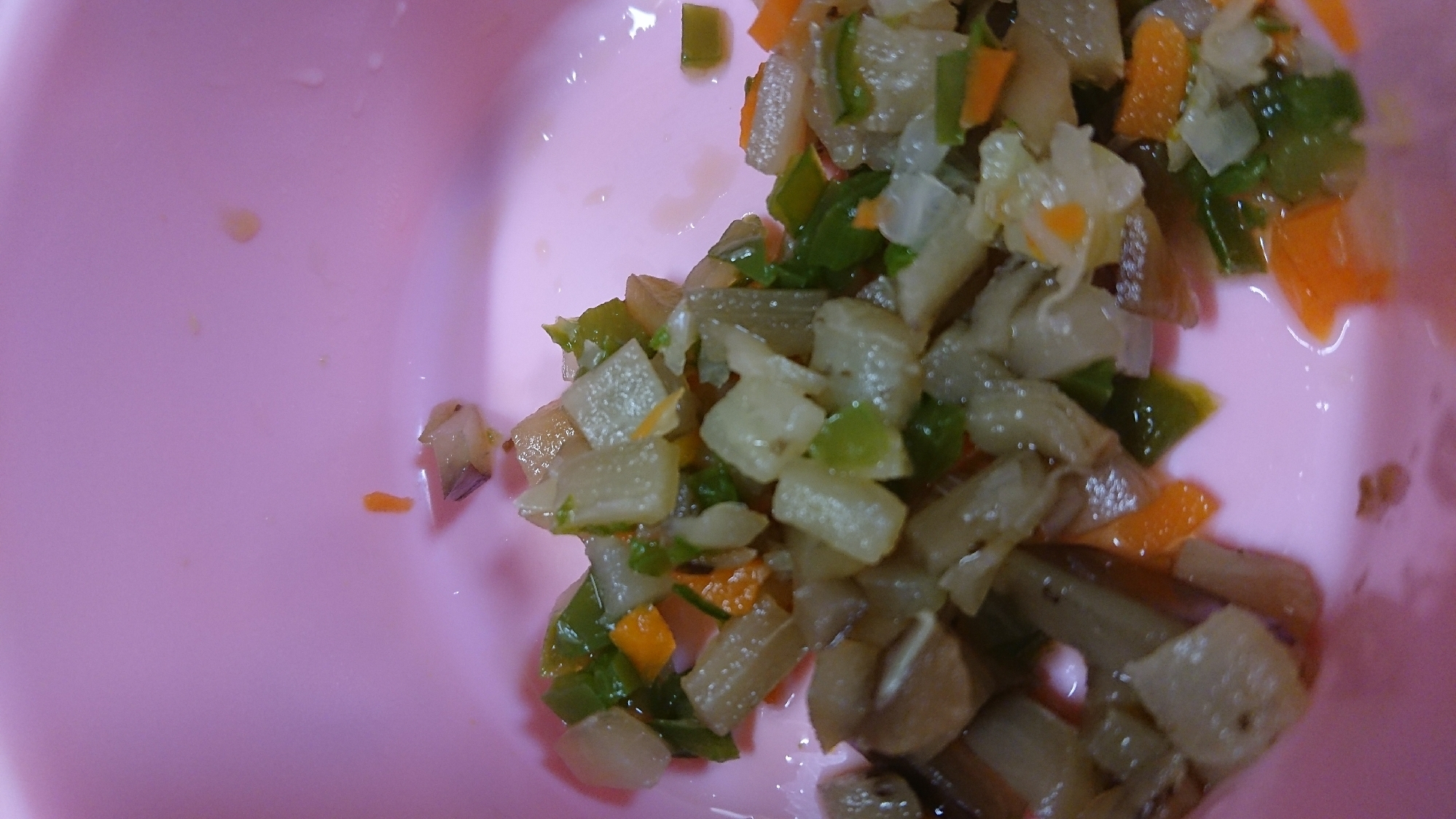 離乳食完了期 キャベツとなすの味噌炒め レシピ 作り方 By ぱちくりさん 楽天レシピ