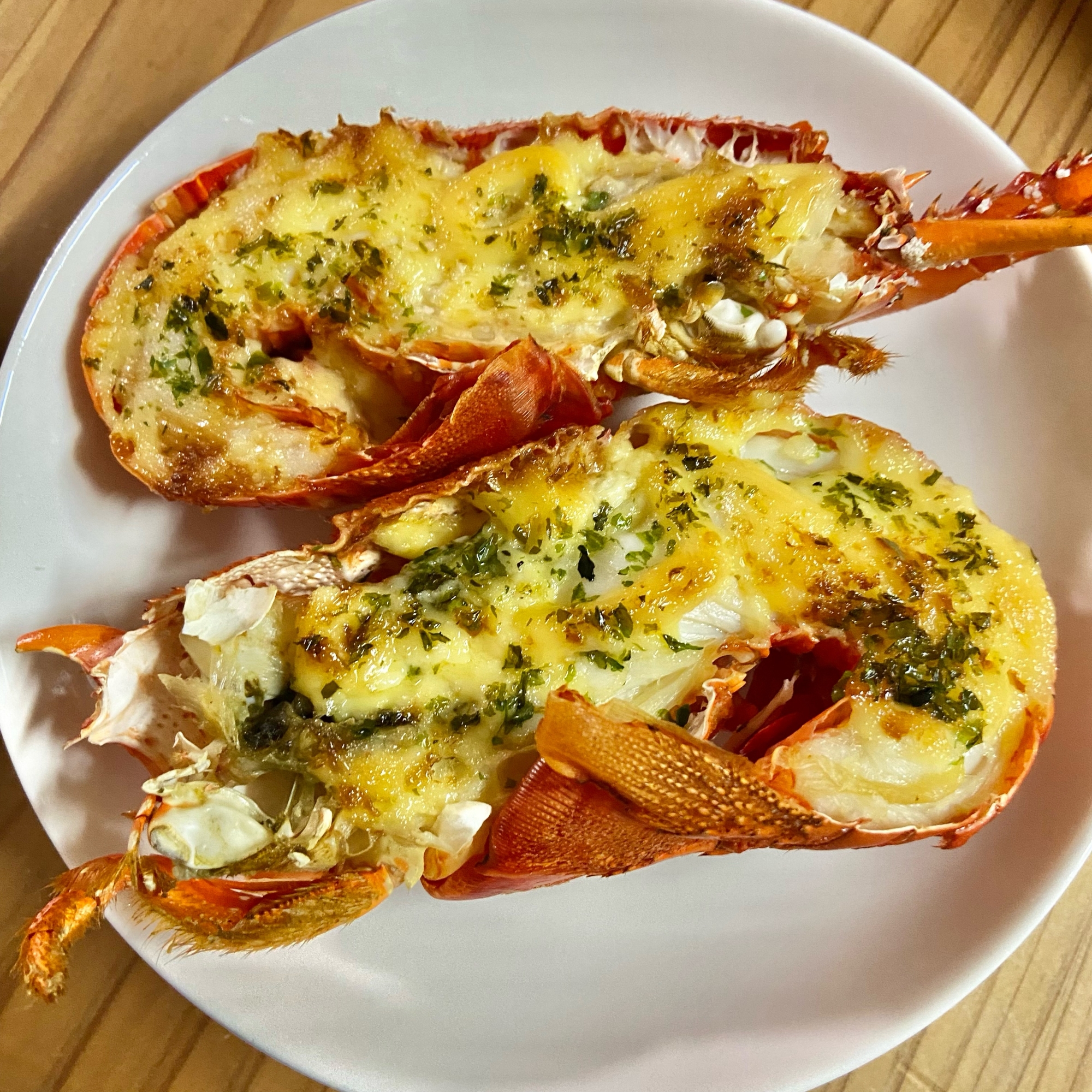 味も見た目も結婚式❣️伊勢海老のマヨ焼き